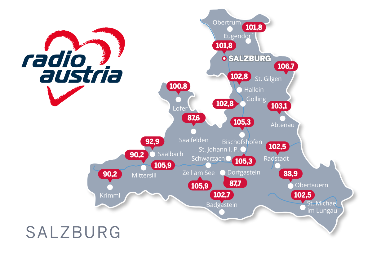 Frequenzkarte Salzburg